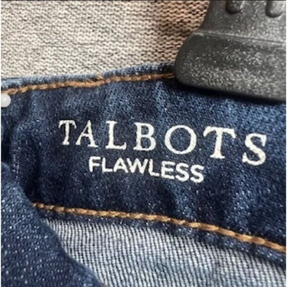 Talbots Jeans Womens Size 10 Blue Denim Flawless High Waist Modern Ankle Casual - Picture 3 of 13